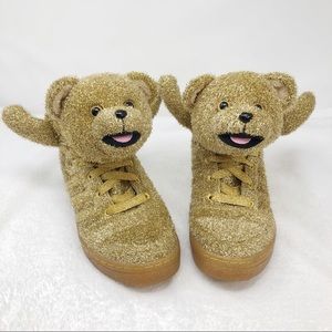 Adidas Originals Jeremy Scotts Gold Bear Shoes